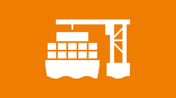 Shore power connections